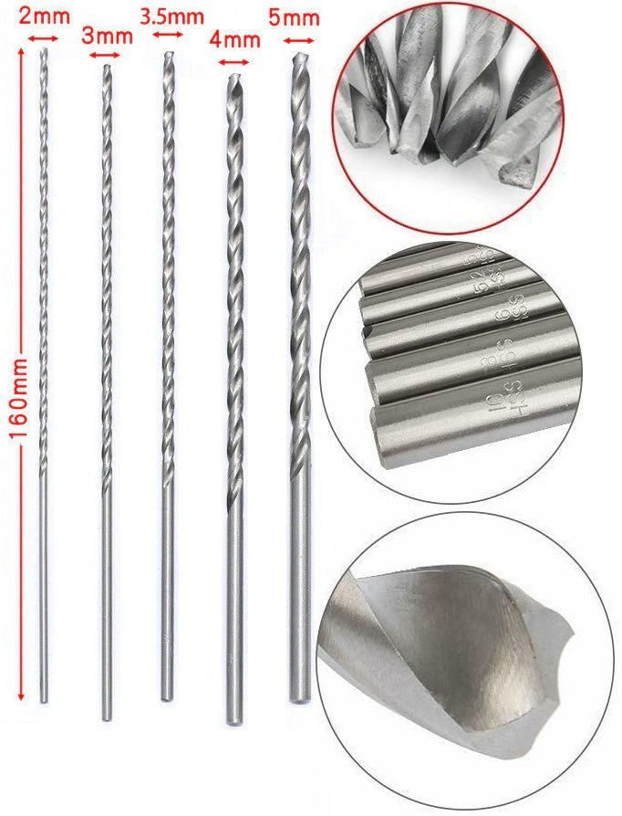 Brocas Extyra Largas-160mm